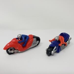 Ja-Ru Red & Blue Racing Motorcycles Set Of 2